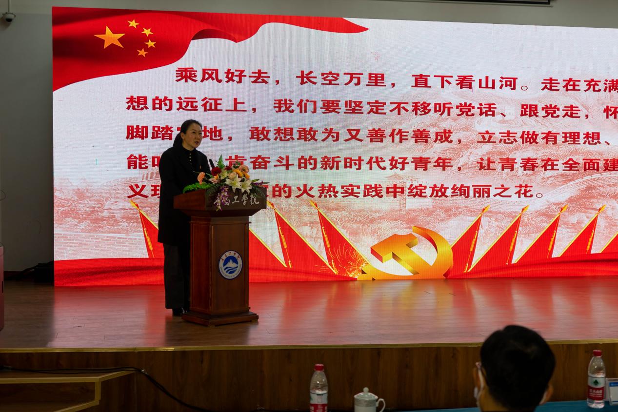 共青团胶州市委书记刘毅赴我校宣讲党的二十大精神 共青团胶州市委书记刘毅赴我校宣讲党的二十大精神