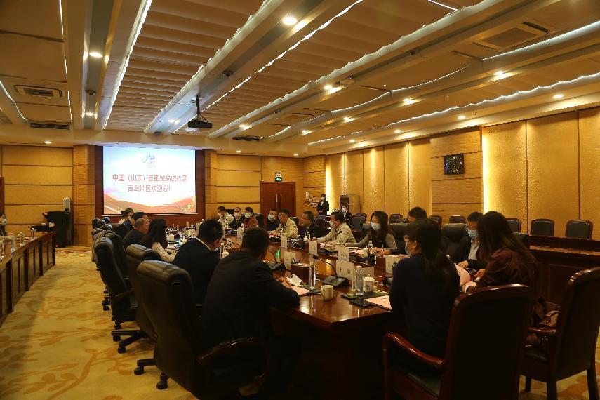 三方聚力 共谋发展 ——青岛工学院校领导带队赴中国(山东)自由贸易试验区青岛片区参加校企对接会 三方聚力 共谋发展 ——青岛工学院校领导带队赴中国(山东)自由贸易试验区青岛片区参加校企对接会